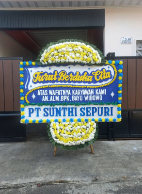 Papan Bunga Duka di Simpur