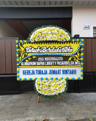 Papan Bunga Duka di Simpur