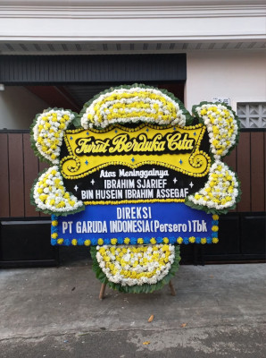 Papan Bunga Duka di Simpur